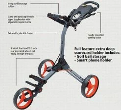 Bag Boy Compact 3 Golf Cart -Hot Sale golf clubs Shop 1 b471f0c8 299a 4a54 88ca e844ac646936 777341