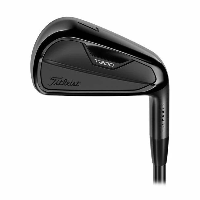 Titleist T200 Black Limited Edition Iron Set With Steel Shafts 1 Titleist T200 Black Limited Edition Iron Set With Steel Shafts