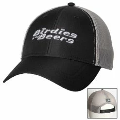 Stroke Play Golf Apparel Birdies And Beers Trucker Hat -Hot Sale golf clubs Shop BirdiesandBeersBlack 919478