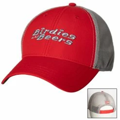 Stroke Play Golf Apparel Birdies And Beers Trucker Hat -Hot Sale golf clubs Shop BirdiesandBeersRed 886804