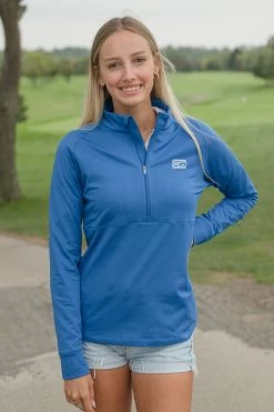 Stroke Play Golf Apparel SP Levelwear Women's 1/2 Zip Golf Jacket