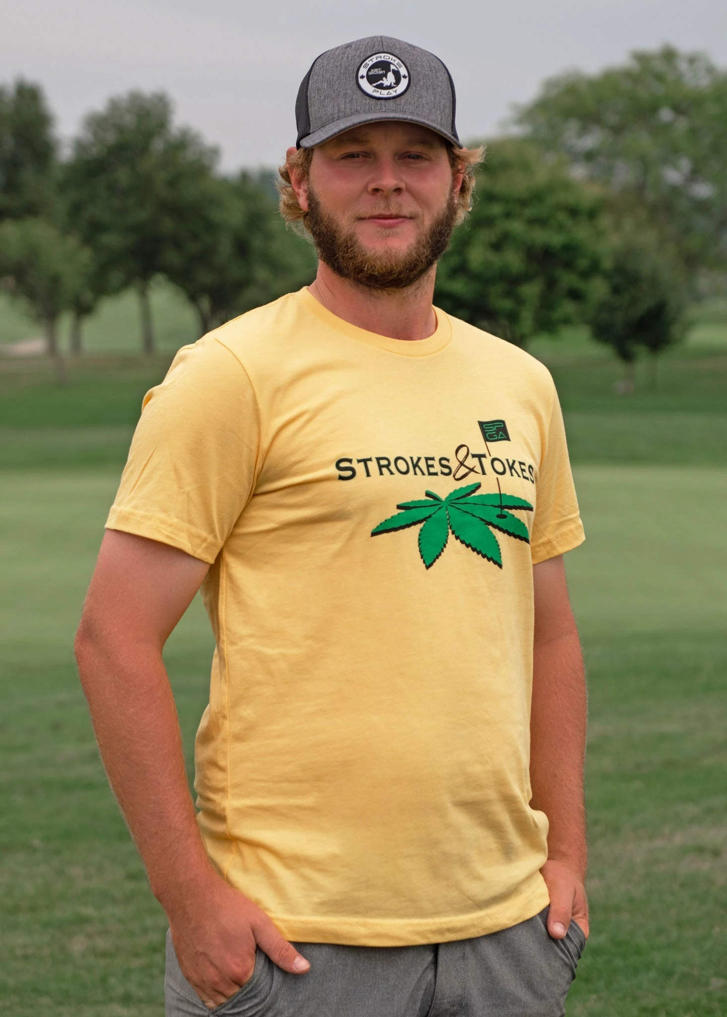 Stroke Play Golf Apparel Strokes & Tokes Men's T-Shirt 3 Stroke Play Golf Apparel Strokes & Tokes Men's T-Shirt - Bilde 3