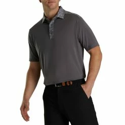 FootJoy Lisle Cloud Camo Trim Self Collar -Hot Sale golf clubs Shop FJ 28445 02 637498