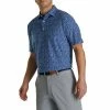 FootJoy Lisle Tossed Tulips Self Collar