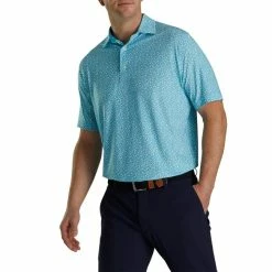 FootJoy Lisle Tossed Tulips Self Collar -Hot Sale golf clubs Shop FJ 28454 02 638636