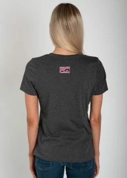 Stroke Play Golf Apparel Stroke Play Circle Women's T-Shirt -Hot Sale golf clubs Shop Ladies t shirt short sleeve back circle logo grey heather a670a9a7 b956 4321 a3d8 ef346389afae