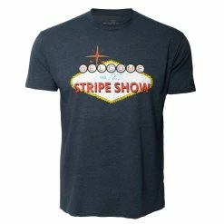 Stroke Play Golf Apparel Stripe Show Men's T-Shirt