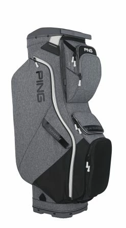 Ping Traverse Cart Bag 12 Ping Traverse Cart Bag -Hot Sale golf clubs Shop Traverse 04 HeatherGrey Black White 459365