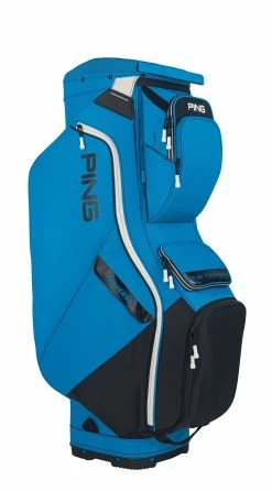 Ping Traverse Cart Bag 15 Ping Traverse Cart Bag -Hot Sale golf clubs Shop Traverse 07 Royal Black White 665203