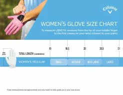 Callaway Women's Weather Spann Gloves -Hot Sale golf clubs Shop glove size chart womens 2019 851861