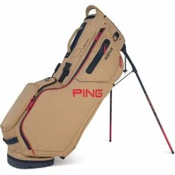 PING Hoofer Stand Bag With Double Strap -Hot Sale golf clubs Shop hoofer 18 tan navy orange 708x708 804e1a88 5bee 43ec 8582 02a6268eebba 261771