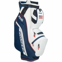 PING Pioneer 214 Cart Bag 2023 -Hot Sale golf clubs Shop pioneer 02 navy white red 708x708 448e58f4 50a5 4977 aa70 49e802b6598f 992111